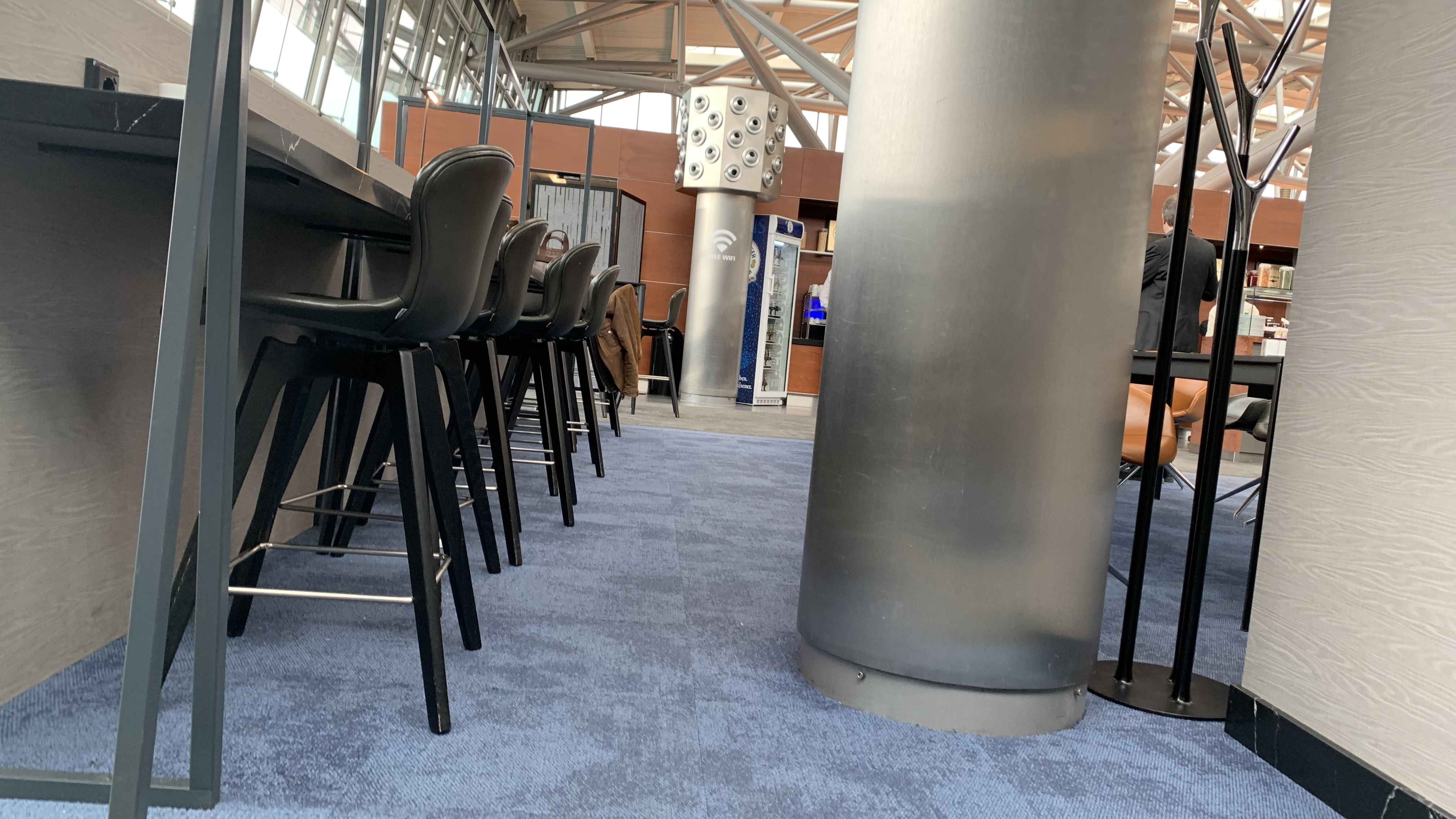 Highchair seating area