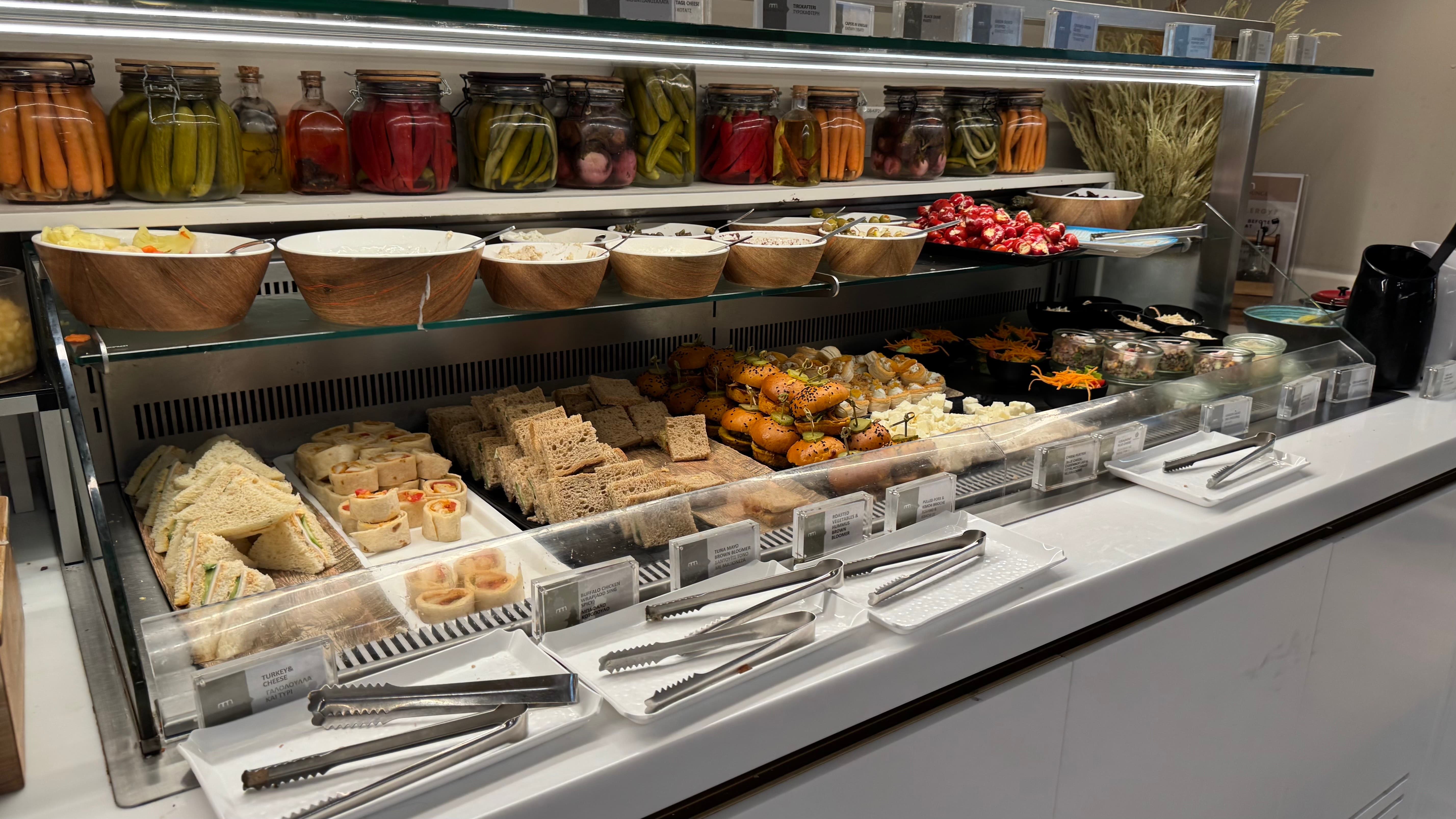 Small sandwiches and wraps